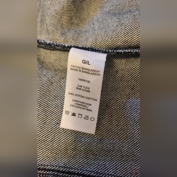 Snap Front Denim Corset Top - Picture 5 of 5